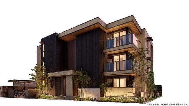 建物外観　※完成予定図につき実際とは異なる場合があります。