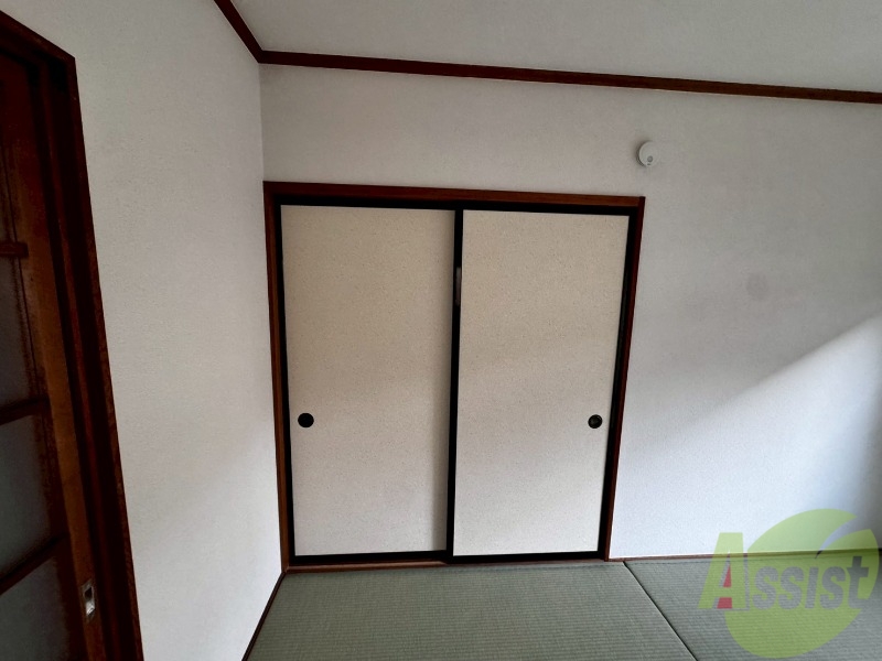 収納　こちらが収納です。有効活用してお部屋を広く使えますね。