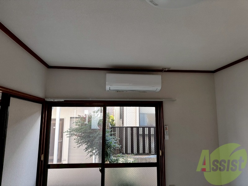 その他設備　エアコンが付いているので入居日から快適に過ごせますね。