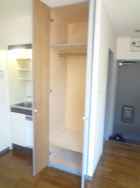 収納　コンロと冷蔵庫付きなのでお料理も出来ます！