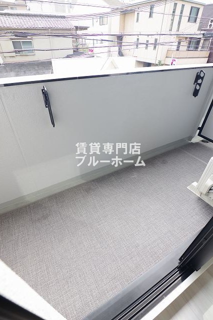バルコニー　広いバルコニーです！
