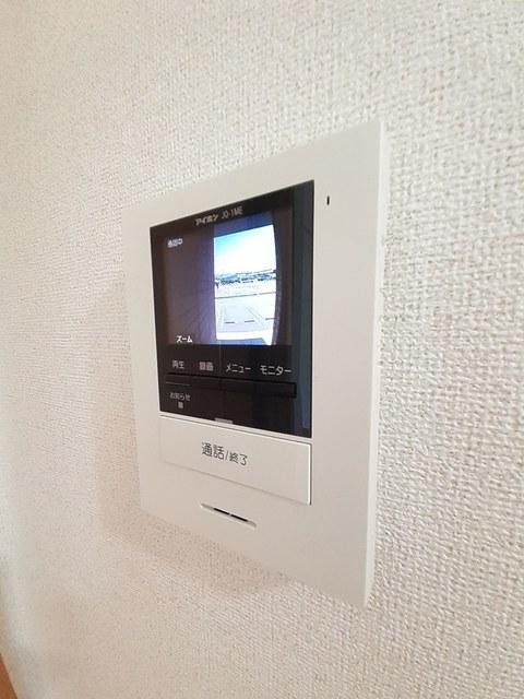 セキュリティ　モニター付きインターホン