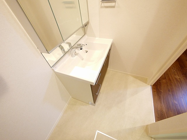 洗面設備　洗面所です