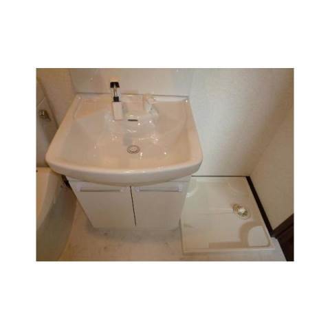 洗面設備　メゾン赤坂の洗面台