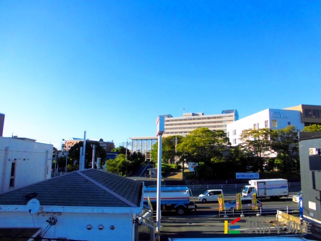 眺望　バルコニーからはココイチがｗ