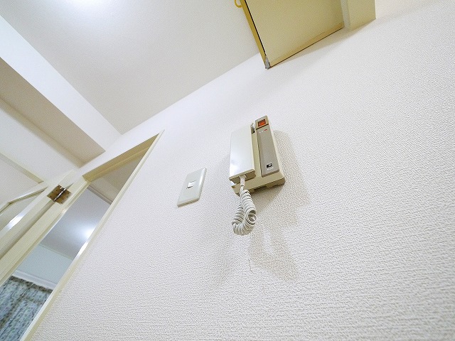 セキュリティ　インターホンです