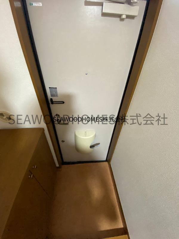 玄関　ダブルロックでセキュリティも高いです。