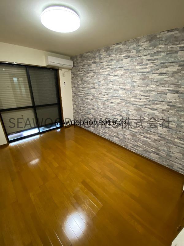 居室・リビング　モダンシック壁でインテリア映え間違いなし☆