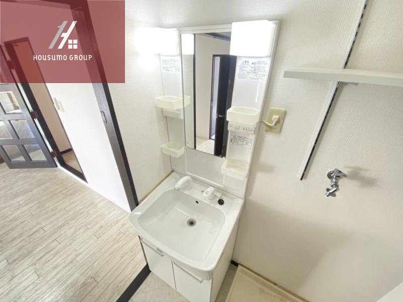 洗面設備　バルコニーがあります