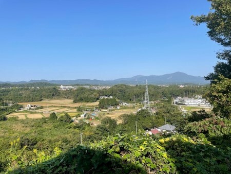 眺望　朝の泉ケ岳