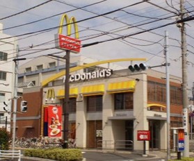 飲食店　マクドナルド 柴又街道東小岩店（飲食店）まで547m
