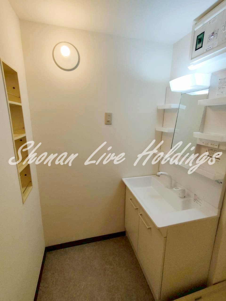 洗面設備　独立洗面台新設♪