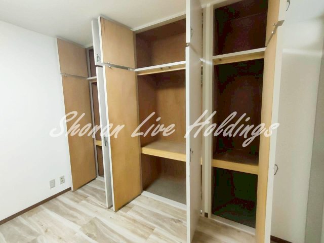 収納　収納の多いお部屋です。