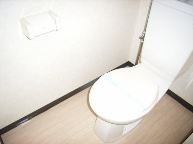 トイレ　同物件別号室のものです。