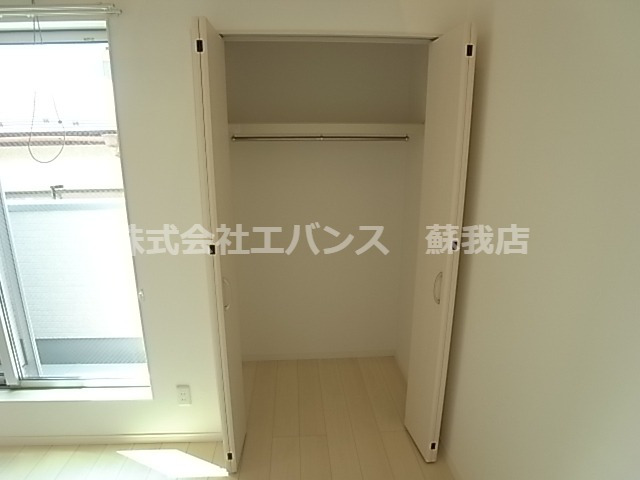 収納　たっぷりとした収納スペースです