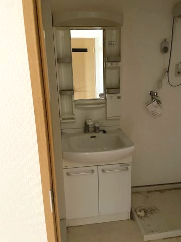 洗面設備　2022年2月撮影※現況を優先します