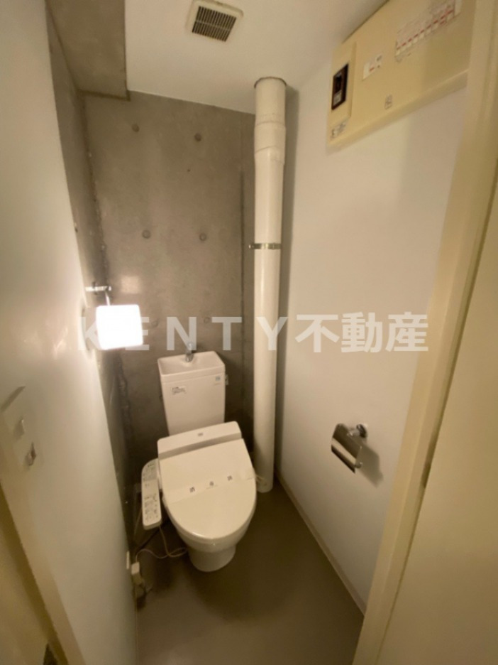 トイレ　ゆったりとした空間のトイレです