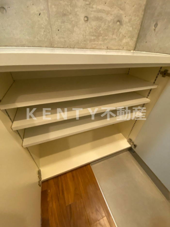 収納　十分な収納スペースがあります