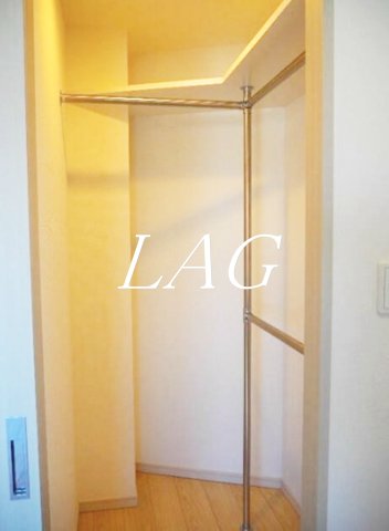 収納　ウォークインクローゼットです。