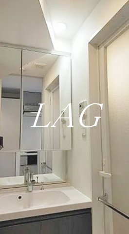 洗面設備　洗面台です。