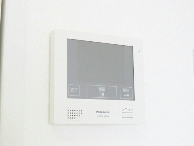 セキュリティ　モニター付きインターホンです♪