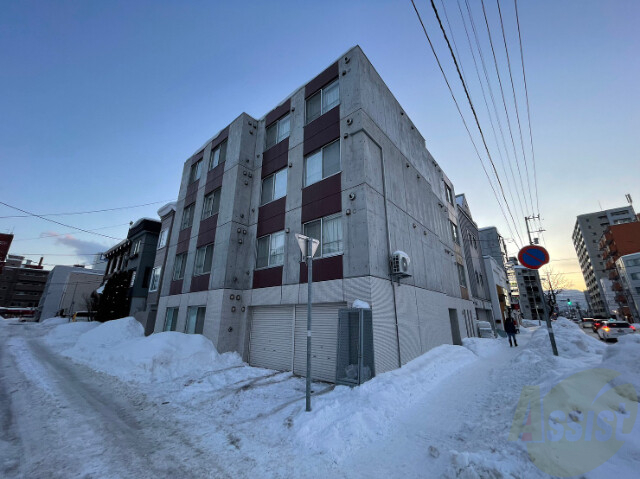 建物外観　札幌市北区北二十五条西「Ｎ－ＭＯＤＥ・Ｎ２５」