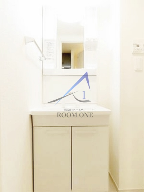 洗面設備　洗面台です。