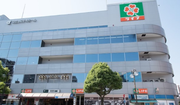 スーパー　（株）ライフコーポレーション／篠崎店（スーパー）まで260m