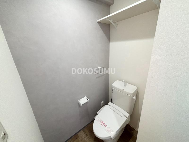 トイレ　毎日使う場所だからこそ、心地よさと清潔感にこだわりました。