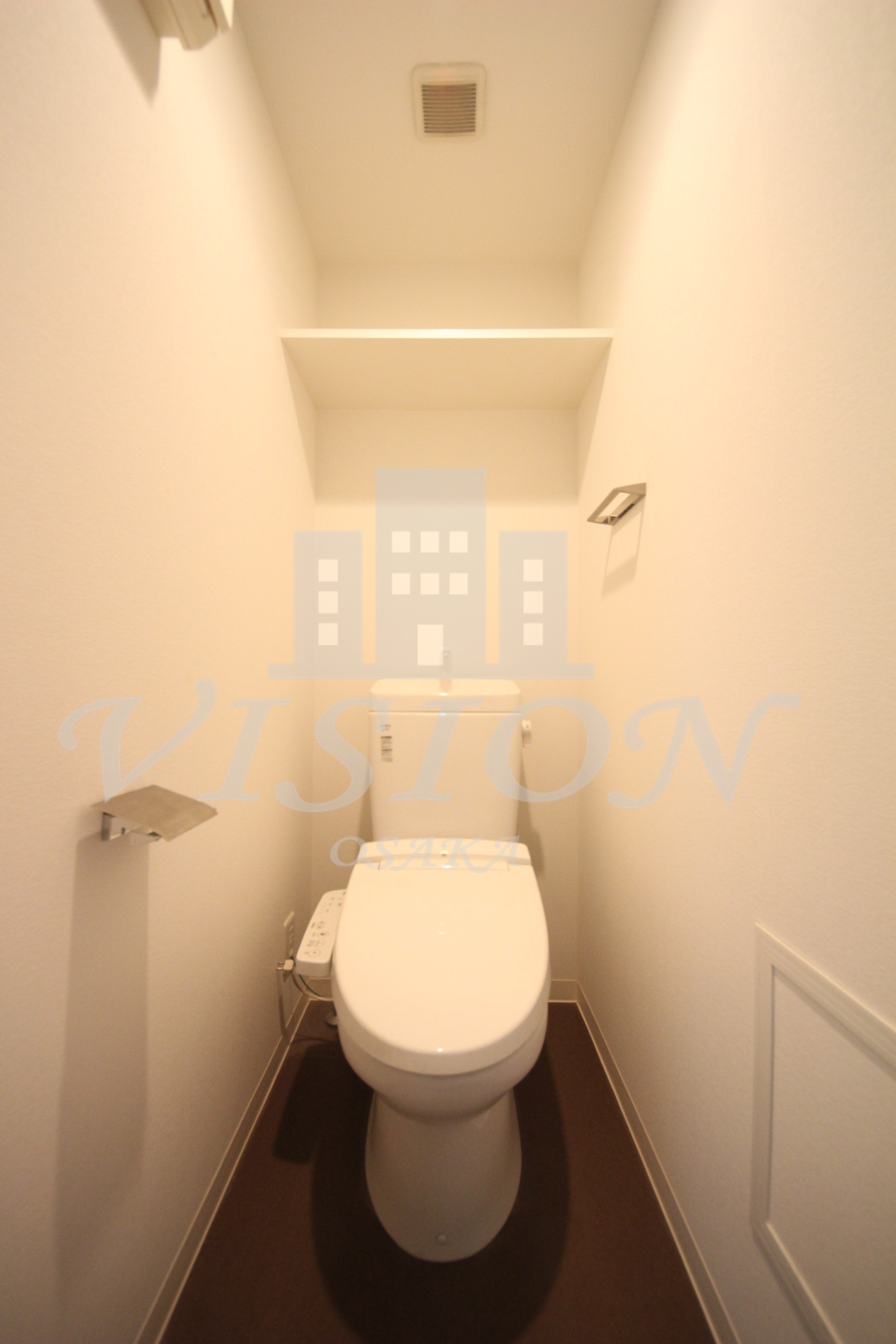 トイレ　室内写真は別室のものです