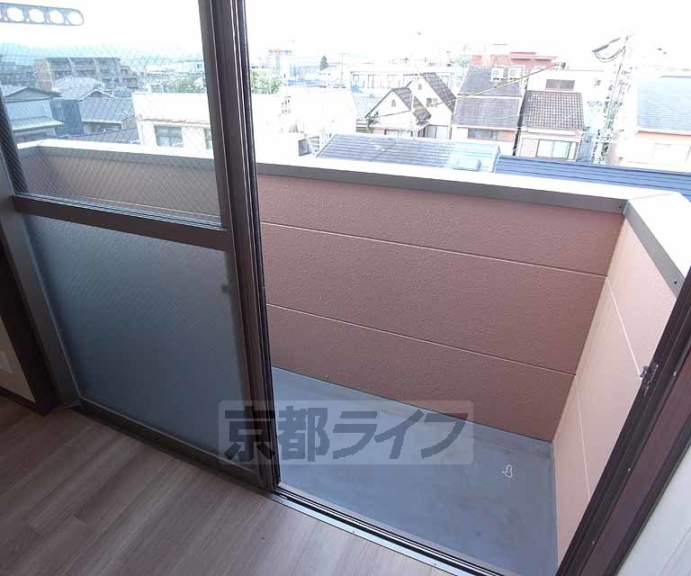 バルコニー　洗濯物もしっかり干せます