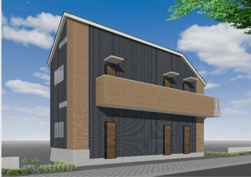 建物外観　外観パース