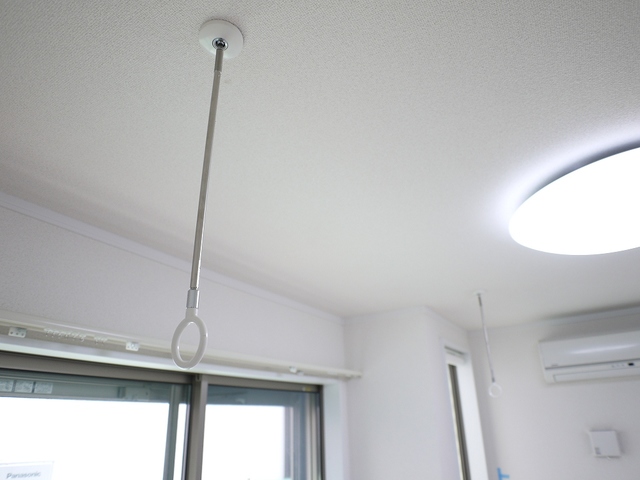 その他設備　忙しい社会人に嬉しい室内物干し！