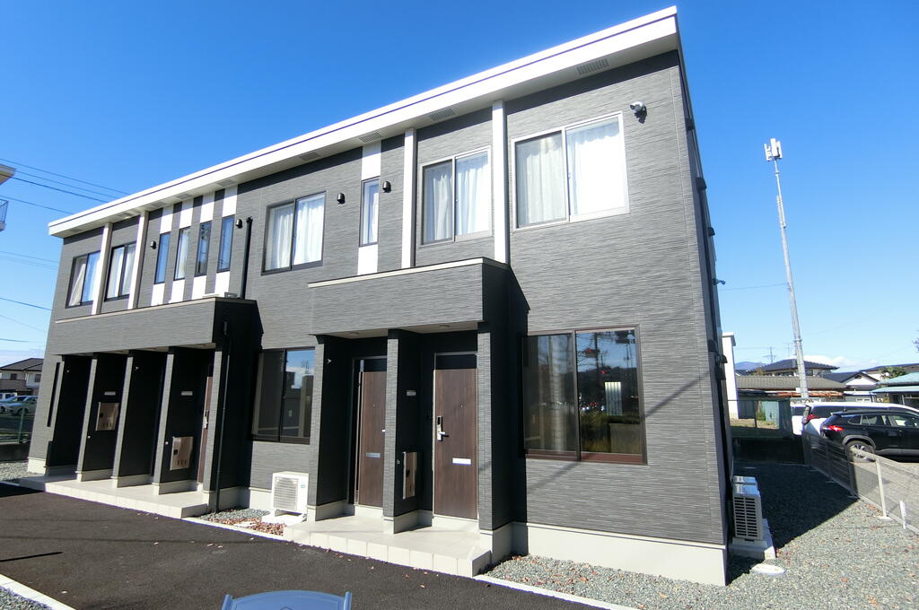 建物外観　外観デザインが実物と異なります。