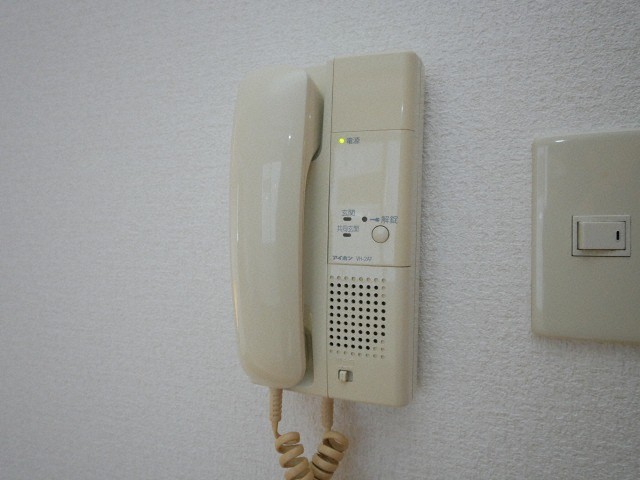 セキュリティ　インターフォンも完備です