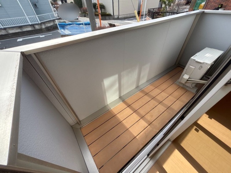 バルコニー　図面と現状に相違がある場合には現状を優先