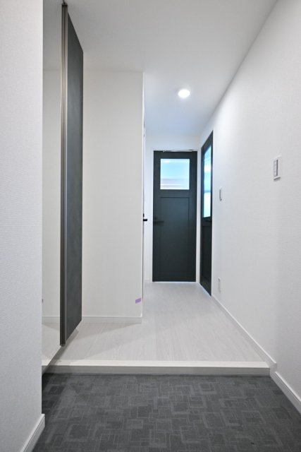 玄関　ゆったりとした玄関です