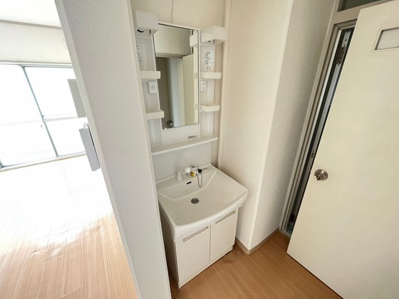 洗面設備　※別号室の写真です