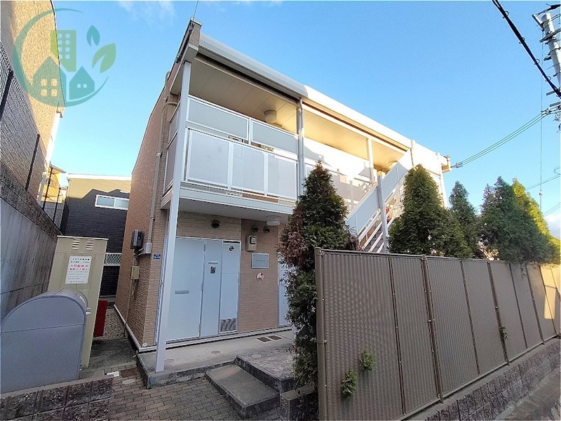 建物外観　レオパレスサン六甲B（家具・家電付、仲介手数料不要）