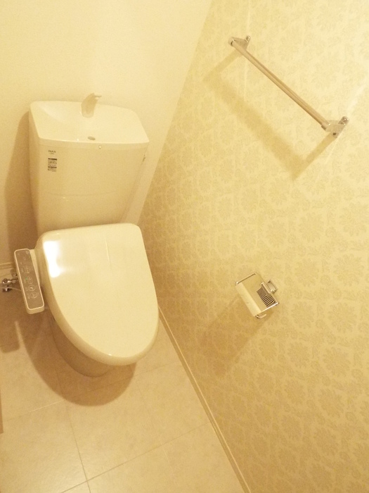 トイレ　トイレもきれいです