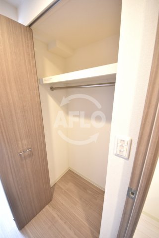 収納　プレサンスOSAKA DOMECITYスクエア　収納