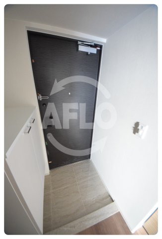 玄関　レジュールアッシュ天王寺舟橋　玄関