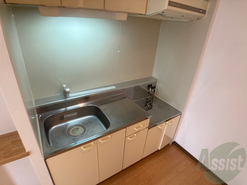 キッチン　キッチンはスペースも広々していて使いやすそうですよ！