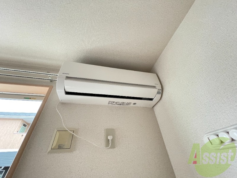 その他設備　エアコンが付いているので夏も冬も快適ですね～。