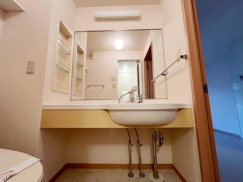 洗面設備　図面と現状に相違がある場合には現状を優先