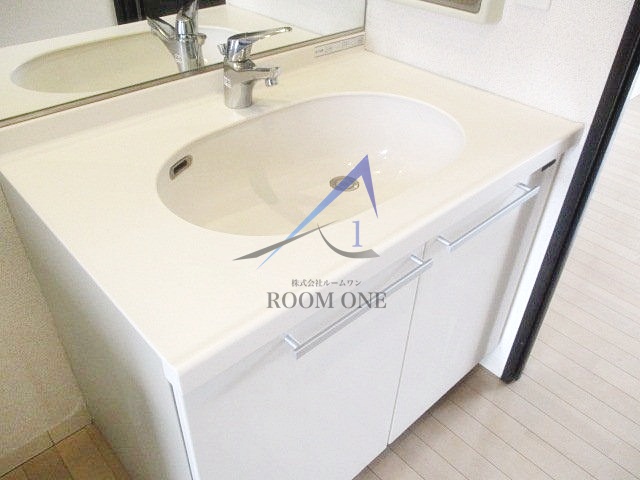 洗面設備　洗面台です。