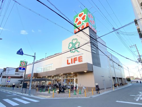 スーパー　ライフ 高石店（スーパー）まで450m