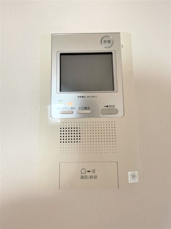 セキュリティ　モニター付きインターホン♪※別部屋参