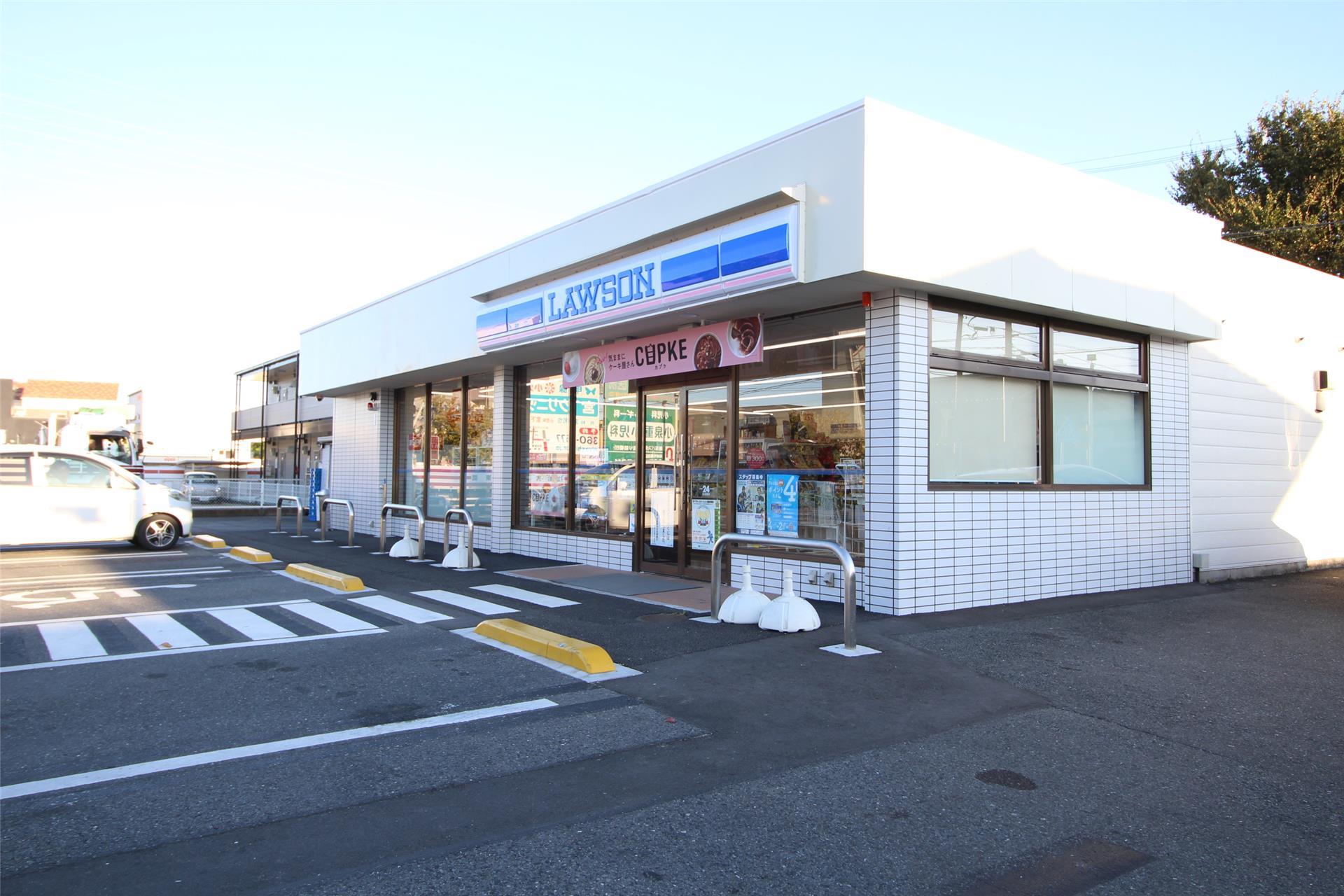 コンビニ　ローソン 高崎東貝沢店（コンビニ）まで550m