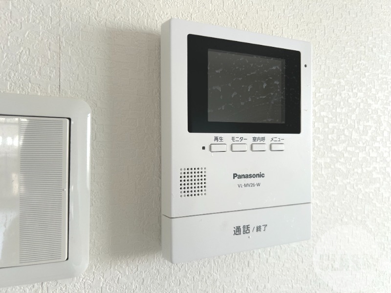 セキュリティ　来訪者が確認できるモニターホン♪